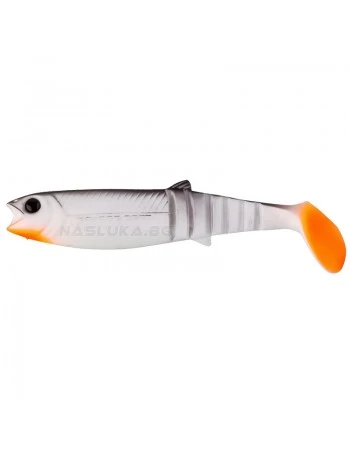Силиконов шад Savage Gear LB Cannibal Shad - White Black