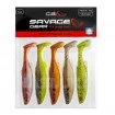 Комплект от 5 бр. силиконови примамки Savage Gear Fat Minnow T-Tail 10.5см/11г - Clearwater Mix