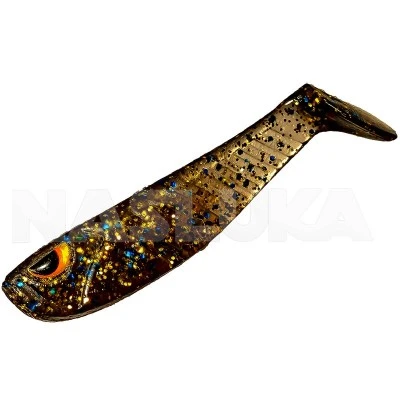 Изкуствени ароматизирани примамки Sea Buzz Boom Shad 5см - 5 бр. - цвят Dark Gold/Seed