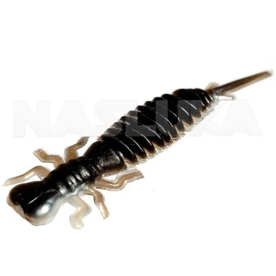 Силиконови ароматизирани ларви Sea Buzz Crazy Larva 5.0см - 5 бр. - цвят Dark Glitter Силиконови ароматизирани ларви Sea Buzz Crazy Larva 5.0см - 5 бр. - цвят Dark Glitter