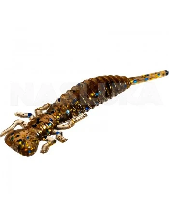 Силиконови ароматизирани ларви Sea Buzz Crazy Larva 5.0см - 5 бр. - цвят Dark Gold/Seed