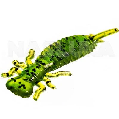 Силиконови ароматизирани ларви Sea Buzz Crazy Larva 5.0см - 5 бр. - цвят Dark Olive/Seed Силиконови ароматизирани ларви Sea Buzz Crazy Larva 5.0см - 5 бр. - цвят Dark Olive/Seed