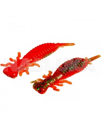 Силиконови ароматизирани ларви Sea Buzz Crazy Larva 5.0см - 5 бр. - цвят Green May Fly