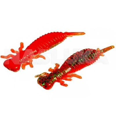 Силиконови ароматизирани ларви Sea Buzz Crazy Larva 5.0см - 5 бр. - цвят Green May Fly