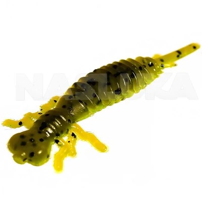 Силиконови ароматизирани ларви Sea Buzz Crazy Larva 5.0см - 5 бр. - цвят Olive Силиконови ароматизирани ларви Sea Buzz Crazy Larva 5.0см - 5 бр. - цвят Olive