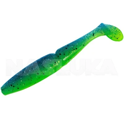 Силиконови ароматизирани шадове Sea Buzz Crystal Shad 7см - 5 бр. - цвят Blue Lime