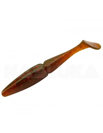 Силиконови ароматизирани шадове Sea Buzz Crystal Shad 10см - 5 бр. - цвят Cola