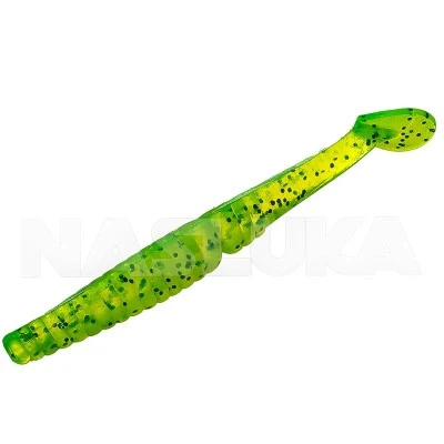 Ароматизирани силиконови шадове Sea Buzz Duo Shad 8.2см - 5 бр. - цвят Clear Lemon/Seed