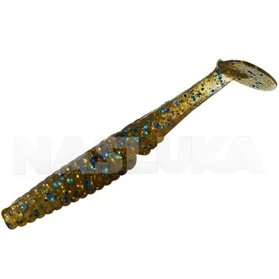 Ароматизирани силиконови шадове Sea Buzz Duo Shad 8.2см - 5 бр. - цвят Dark Gold/Seed