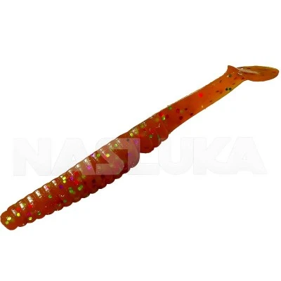 Ароматизирани силиконови шадове Sea Buzz Duo Shad 8.2см - 5 бр. - цвят Dark Worm/Mix Seed