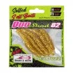 Ароматизирани силиконови шадове Sea Buzz Duo Shad 8.2см - 5 бр. - цвят Clear Gold Seed