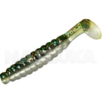 Ароматизирани силиконови примамки Sea Buzz Paddle Worm 4.5см - 10 бр. - цвят Pumpkin - Seed
