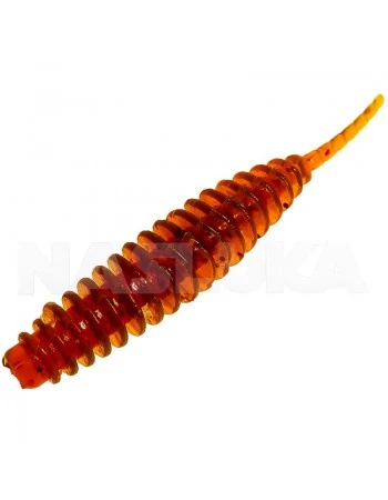 Сет от 10 бр. ароматизирани примамки Sea Buzz Prickly Worm 3.8см - цвят Cola