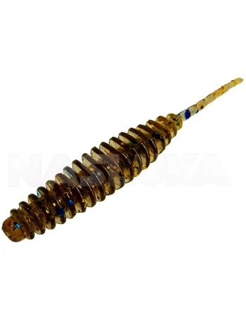 Сет от 10 бр. ароматизирани примамки Sea Buzz Prickly Worm 3.8см - цвят Dark Gold/Seed