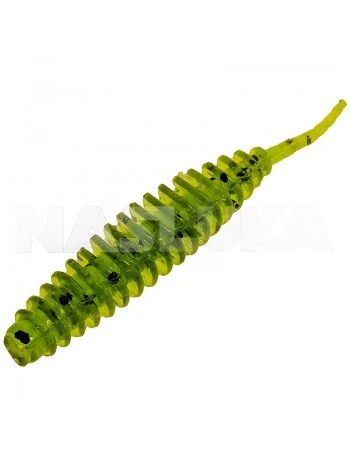 Сет от 10 бр. ароматизирани примамки Sea Buzz Prickly Worm 3.8см - цвят Dark Olive/Seed