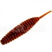 Сет от 10 бр. ароматизирани примамки Sea Buzz Prickly Worm 3.8см - цвят Dark Worm