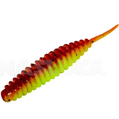 Сет от 10 бр. ароматизирани примамки Sea Buzz Prickly Worm 3.8 см, цвят Earth Worm