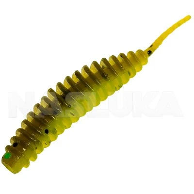 Сет от 10 бр. ароматизирани примамки Sea Buzz Prickly Worm 3.8см - цвят Olive Сет от 10 бр. ароматизирани примамки Sea Buzz Prickly Worm 3.8см - цвят Olive