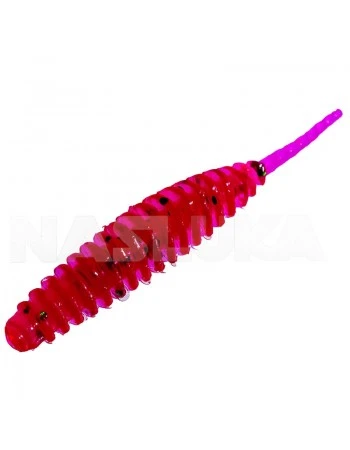 Сет от 10 бр. ароматизирани примамки Sea Buzz Prickly Worm 3.8см - цвят Purple Seed
