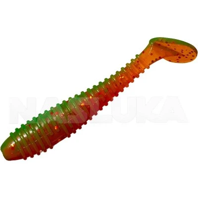 Ароматизирани силиконови примамки Sea Buzz Ringy Shad 6.5см - 5 бр. - цвят Cola