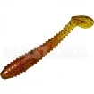 Ароматизирани силиконови примамки Sea Buzz Ringy Shad 6.5см - 5 бр. - цвят Motor Oil Red Seed