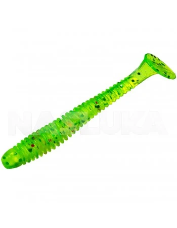 Силиконови ароматизирани примамки Sea Buzz Rocky Shad 5см - 5 бр. - цвят Chartreuse - Mix Seed