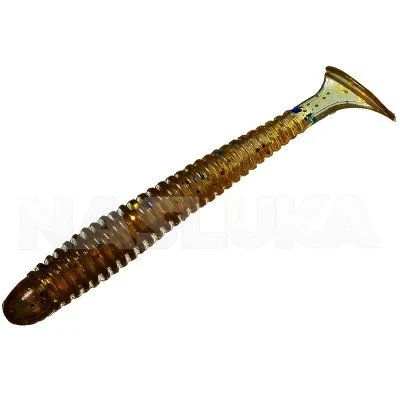 Силиконови ароматизирани примамки Sea Buzz Rocky Shad 5см - 5 бр. - цвят Dark Gold - Seed