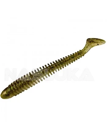 Силиконови ароматизирани примамки Sea Buzz Rocky Shad 10см - 5 бр. - цвят Olive-Mix Seed
