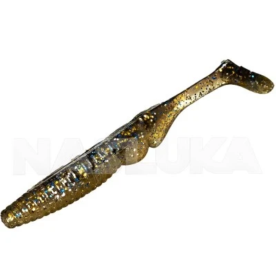 Ароматизирани силиконови шадове Sea Buzz Zulu Shad 7.5см - 5 бр. - цвят Dark Night - Seed