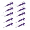 Силиконови примамки-ларви в пакет Senshu Nymph Crawler - цвят Purple Haze