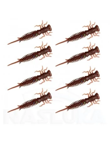 Силиконови примамки-ларви в пакет Senshu Nymph Crawler - цвят Blue Cinnamon
