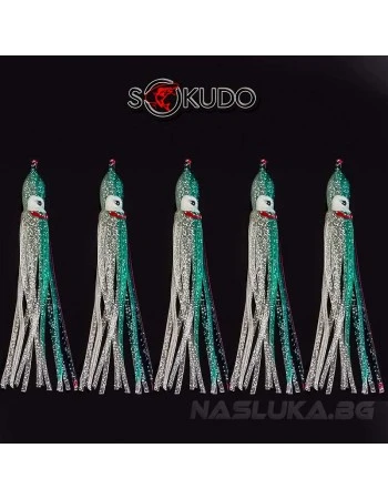 Силиконови октоподи Sokudo - цвят Green Pearl