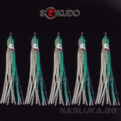 Силиконови октоподи Sokudo - цвят Green Pearl