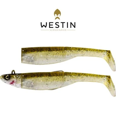 Силиконова примамка Westin Magic Minnow Jig - цвят Pearl Sand