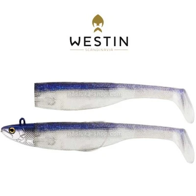 Силиконова примамка Westin Magic Minnow Jig - цвят Sparkling Blue