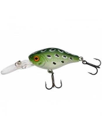 Воблер за кефал, костур и пъстърва Berkley Pulse Fry Deep 38мм 4.6г, цвят Frog