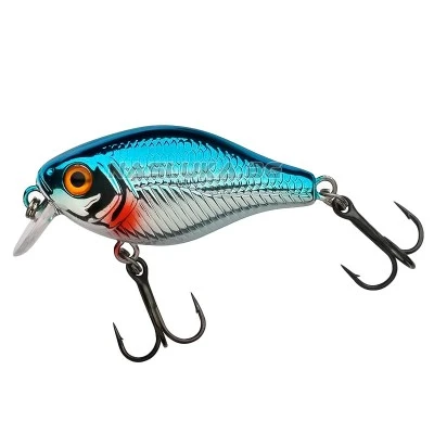 Воблер за кефал, костур и пъстърва Berkley Pulse Fry Shallow - Blue Flash