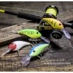 Плаващ воблер за сом Black Cat Baby Cranker 12см 25г - Firetiger
