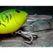 Плаващ воблер за сом Black Cat Baby Cranker 12см 25г - Firetiger