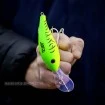 Плаващ воблер за сом Black Cat Baby Cranker 12см 25г - Firetiger