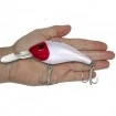 Плаващ воблер за сом Black Cat Baby Cranker 12см 25г - Red Head