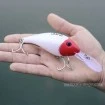 Плаващ воблер за сом Black Cat Baby Cranker 12см 25г - Red Head