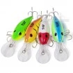 Плаващ воблер за сом Black Cat Baby Cranker 12см 25г - Special Green