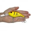 Плаващ воблер за сом Black Cat Baby Cranker 12см 25г - Yellow Zombie