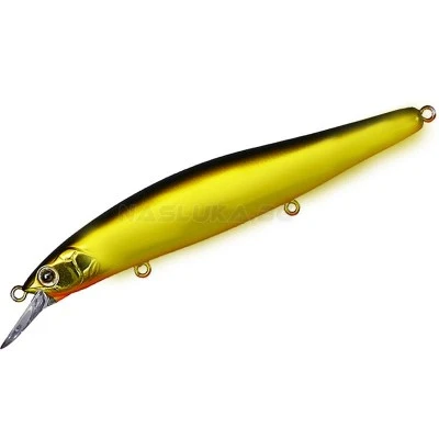 Воблер с неутрална плаваемост Daiwa Steez Minnow 110SP-SR 11см 14.4г - Champagne Black Gold