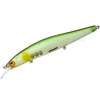 Воблер с неутрална плаваемост Daiwa Steez Minnow 110SP-SR 11см 14.4г - Ghost Ayu