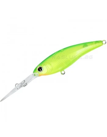 Воблер с неутрална плаваемост Daiwa Steez Shad 60SP-MR 6.0см 6.7г - Akabane Lime