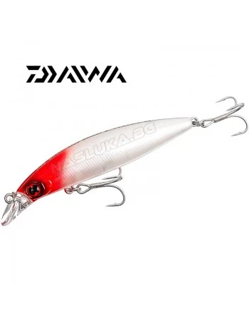 Потъващ воблер Daiwa Shore Line Shiner Vertice 80S - 8см 11.8г - Red Head