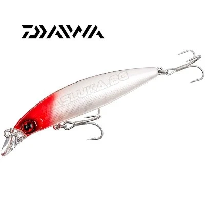 Потъващ воблер Daiwa Shore Line Shiner Vertice 80S - 8см 11.8г - Red Head