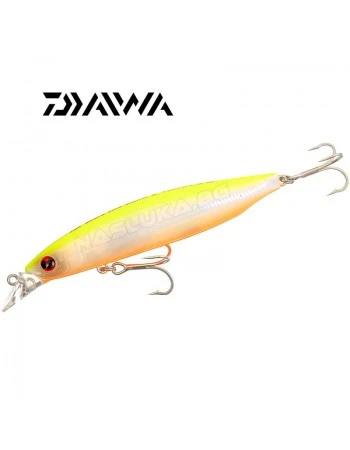 Потъващ воблер Daiwa Shore Line Shiner Vertice R 98S - 9.8см 17.7г - Chart Back Pearl
